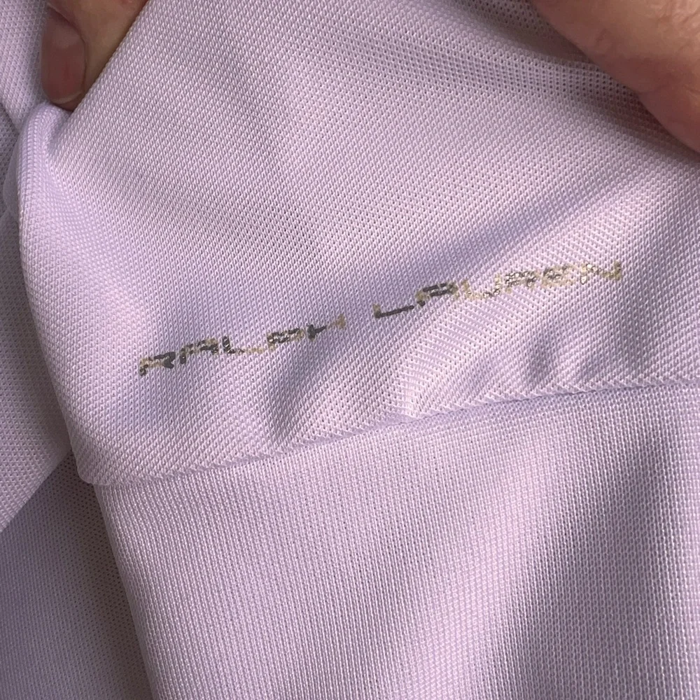 Ralph Lauren RLX Long Sleeve Snap Buttons White Polo Men’s